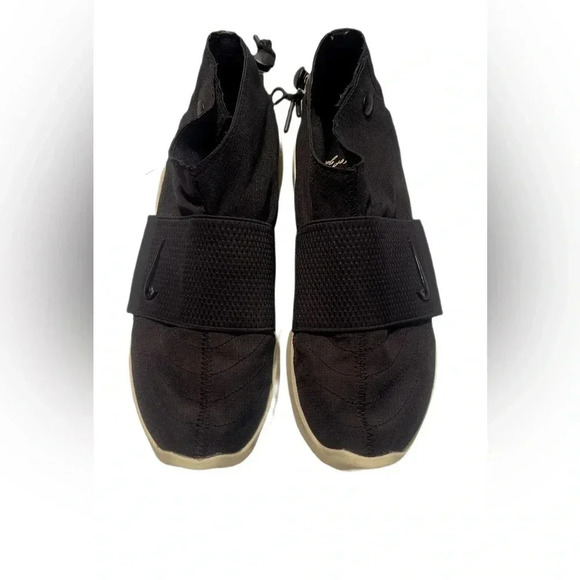 Nike Fear of God Moccasin lace less casual trendy streetwear black sneaker M5/W7 - Picture 7 of 8